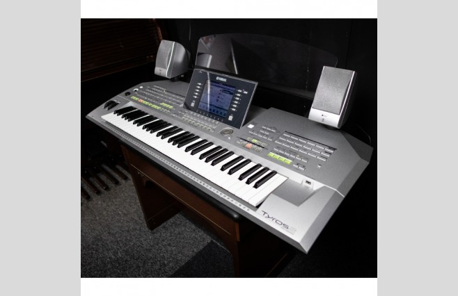 Used Yamaha Tyros 2 Keyboard With MS02 Speakers (SN:GBRAMN01001) - Image 5